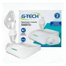 Inalador Nebulizador Adulto Infantil Bivolt Compacto Silencioso Compact DC1 G-tech