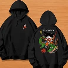 BLUSA DE FRIO MOLETOM CANGURU UNISSEX STREETWEAR GOKU CRIANÇA