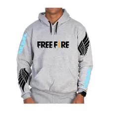 Moletom Canguru Com Capuz Free Fire Angelical