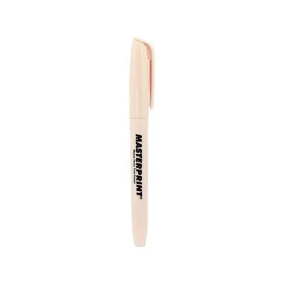 Marca Texto Rose Tom Pastel Ponta Chanfrada Masterprint MP 612 unidade