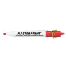Pincel para Quadro Branco Vermelho MP619 Unidade Recarregável Masterprint
