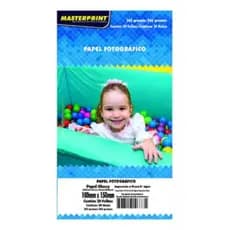 Papel Fotográfico A6 10x15 265g Glossy Masterprint 20 Folhas