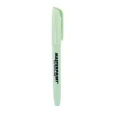 Marca Texto Verde Tom Pastel Ponta Chanfrada Masterprint MP 612 unidade