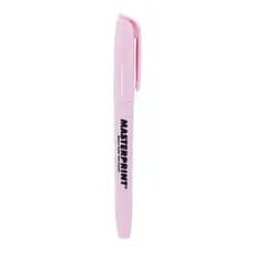 Marca Texto Rosa Tom Pastel Ponta Chanfrada Masterprint MP 612 unidade