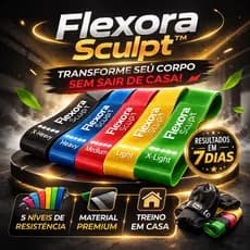Conjunto 5 Faixas Elásticas Mini Band – Treino em Casa, Funcional e Fisioterapia
