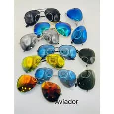 Óculos De Sol metalico,Modelo aviador