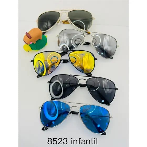 Oculos de sol INFANTIL(2-6ANOS),Modelo Aviador