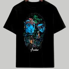 Camisetas Estampadas Filme DesenhoT-shirt Avatar Fogo & Cinzas Blusa Lançamento 100% Algodão Unissex