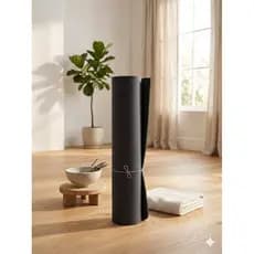Tapete Yoga EVA 2m x 1m x 5mm Antiderrapante Exercícios Alongamento Fitness