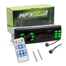 Radio MP3 Player Automotivo Bluetooth N3Tech 10BR USB FM Som Veicular 12V Para Carro 45w Potência