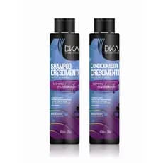 kit CRESCIMENTO - sempre exuberante - Shampoo + condicionador DKA 800ml.