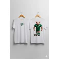 Camisa Camiseta Time Futebol Palmeiras Qualidade Dtf Algodão