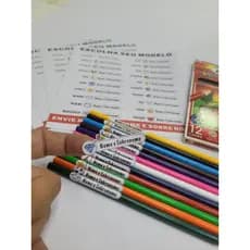 Etiqueta escolar 50 ou 100 unidades Etiqueta adesiva escolar a prova d'água personalizado em vinil branco