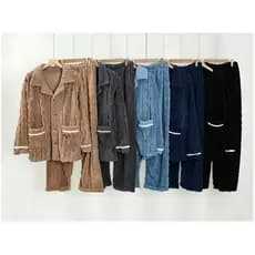 Pijama Longo Inverno para Frio Ted Peludinho Fleece Masculino Homem Ultrasoft