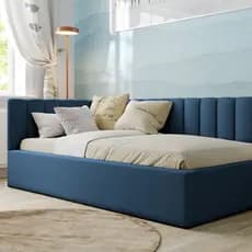 Kit 15 Peças Cabeceiras Cama Solteiro em L Estofada Modulada Autocolante