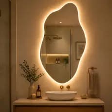 Espelho Corpo Inteiro Com Led Grande 40 x 80 cm - Outside The Box