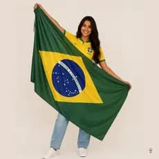 Bandeira do Brasil Copa do Mundo Vários Tamanhos