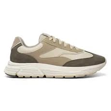 Tênis Streetwear Bege Masculino Moderno Confortável Fashion Moda Tendência Macio Resistente Elegante Dia a dia Jovem