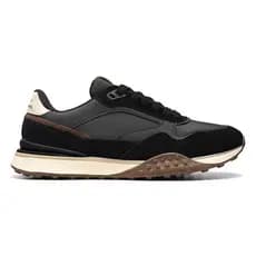 TENIS CASUAL SINT. MASC. ADULTO WALK-01 PRETO