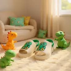 Chinelo Infantil Nuvem Slide Dino Menino Menina Kids