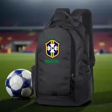 Mochila Escolar Seleções Mundiais Porta tablet e Porta Garrafinha Lançamento GB 01