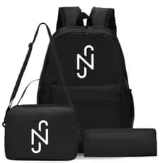 Kit Mochila Escolar NJ + Lancheira Térmica + Estojo Infantil Completo GB 01