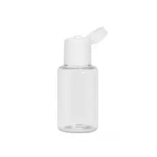 Kit 20 Frascos Pet Cilíndrico 30ml Rosca 20mm com Tampa Flip Top