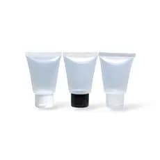Kit 10 Bisnagas 10g com Tampa para Álcool em Gel e Cremes
