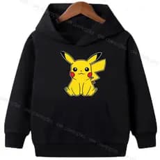 Moletom Infantil Pokemon Pikachu Com Capuz - Envio Imediato Gaelshop