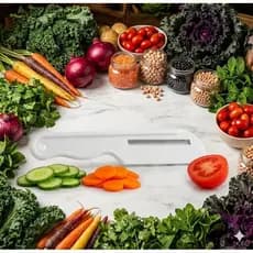 Fatiador Descascador Cortador de Legumes utensílios Domésticos Corta Verduras e Queijos Fininho Corta Fininho