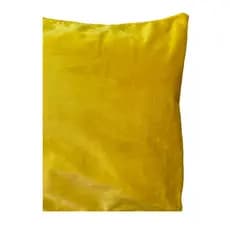 Capa Almofada Decorativa Suede Amarelo Ouro 43x43cm
