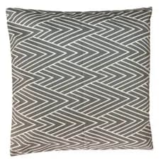 Capa Almofada Decorativa Estampada Cinza 43x43cm