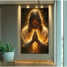 quadro decorativo Jesus Cristo (1 peça) full hd e alta resolução e qualidade