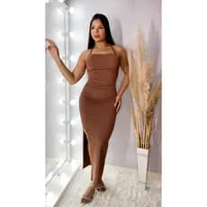 Vestido Costa Nua Mid Levanta Bumbum De Amarrar Qualidade