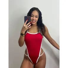 Body Maio com regulagem forro completo bicolor Asa delta Maio Mel Maia fio dental verão 2025 lançamento
