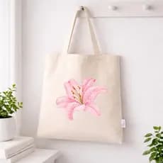 Ecobag Flores Realistas Aesthetic Tendência 100% Algodão Cru Varias Estampas