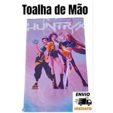 Toalhinha de Mão Huntrix Infantil | Macia e Absorvente | Envio Imediato Toalhinha Infantil