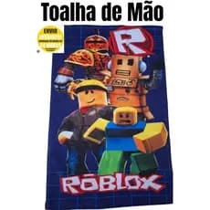 Toalha de Mão Roblox Toalhinha Infantil