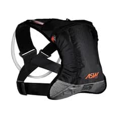 Mochila De Hidratação de Ciclismo ASW Tank Lite Chumbo Cinza