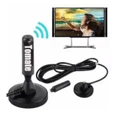 Antena Digital Tomate Mta-3005 Uhf/hdtv Int/ext  base magnética à prova d’água