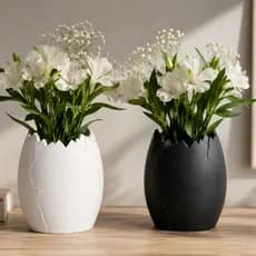 Decoração Vaso Casca de Ovo
