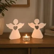 Decoração Anjo Minimalista