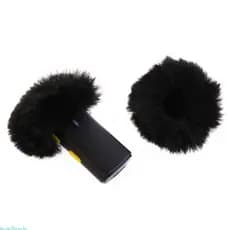 besteffie Microfone Lapela Muff Lavalier Pino Abafador Furry