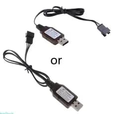 besteffie 7 4V SM-4P Carregador USB Rc Poderoso Lancha Brinquedos Peças Reposição Para E561-001 Accesso
