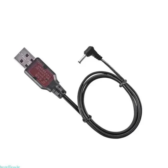 besteffie 3 6V Fio Carregador Lítio Para Brinquedo Controle Remoto Substituição Carro Carregamento USB 3 5