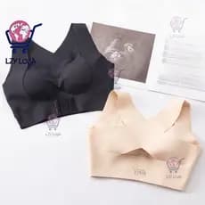 Sutiã Corretor De Postura + Sutiã Ortopédico Para Mulheres Duas Em One Respirável Sem Fio