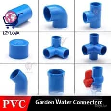 Conector De Tubo De PVC Azul | 3 Vias 4-Caminho 5 Conexões Para Tubos De Abastecimento De Água De 6