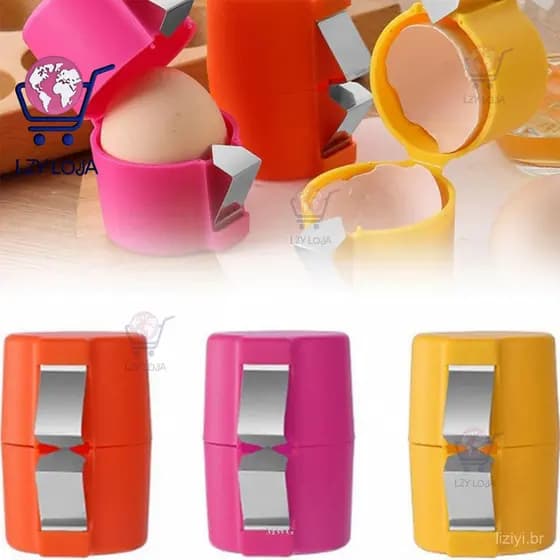 1/3 Pcs Abridor De Casca De Ovo Separador De Ovos Para Crus Cortador De Aço Inoxidável Atualizado Ferramenta Biscoitos