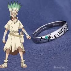 Anel Anime Dr . Pedra Ishigami Senku Cosplay Promoção De Joias Aberto Ajustável Acessórios De Metal RCMN