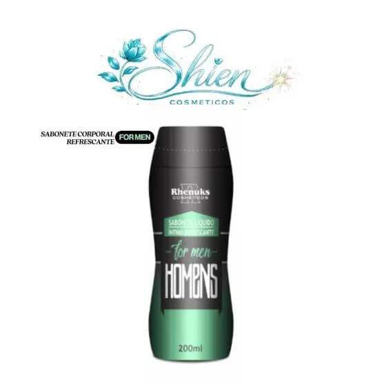 Sabonete Líquido Íntimo Refrescante For Men 200Ml Rhenuks (Afilhado)